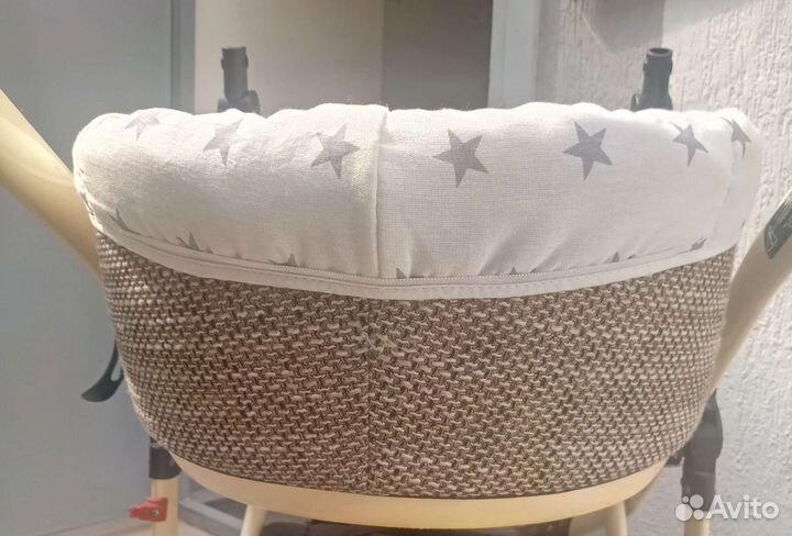 Комплект в коляску бортики и матрас