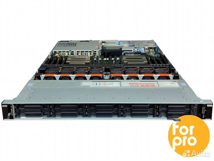 Сервер dell R640 10SFF 2x4116Sil 768GB, H740p
