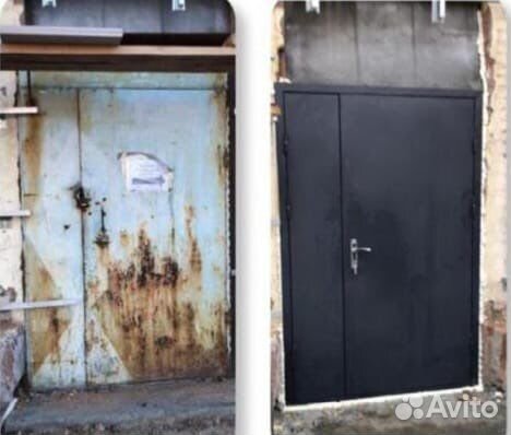 Ремонт и реставрация стальных дверей