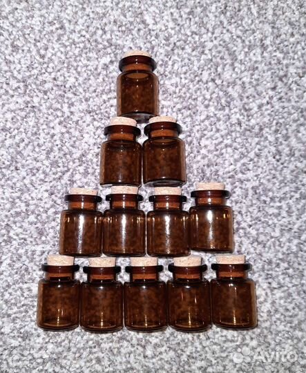 Баночка бутылочка с пипеткой для масел парфюмерии