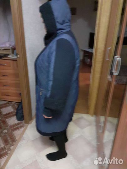 Зимнее пальто пуховик раз 60-62