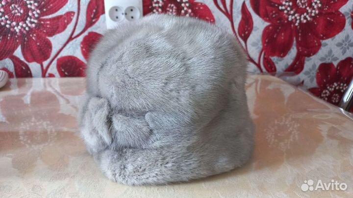 Шапка норковая женская