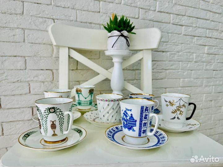 Кофейные пары лфз Костянной фарфор