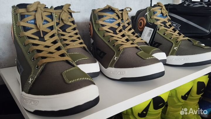 Мотоботы Scoyco MT068 Olive Green