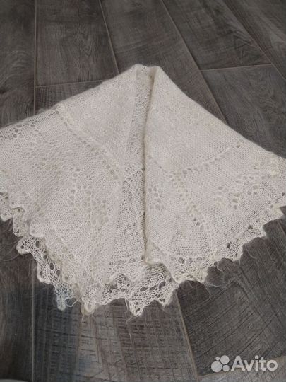 Шаль из пуха