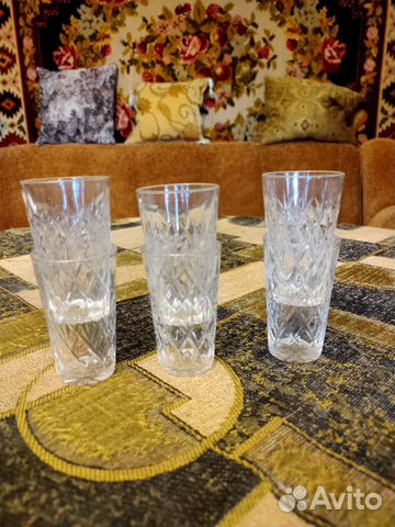 Стопки хрустальные СССР