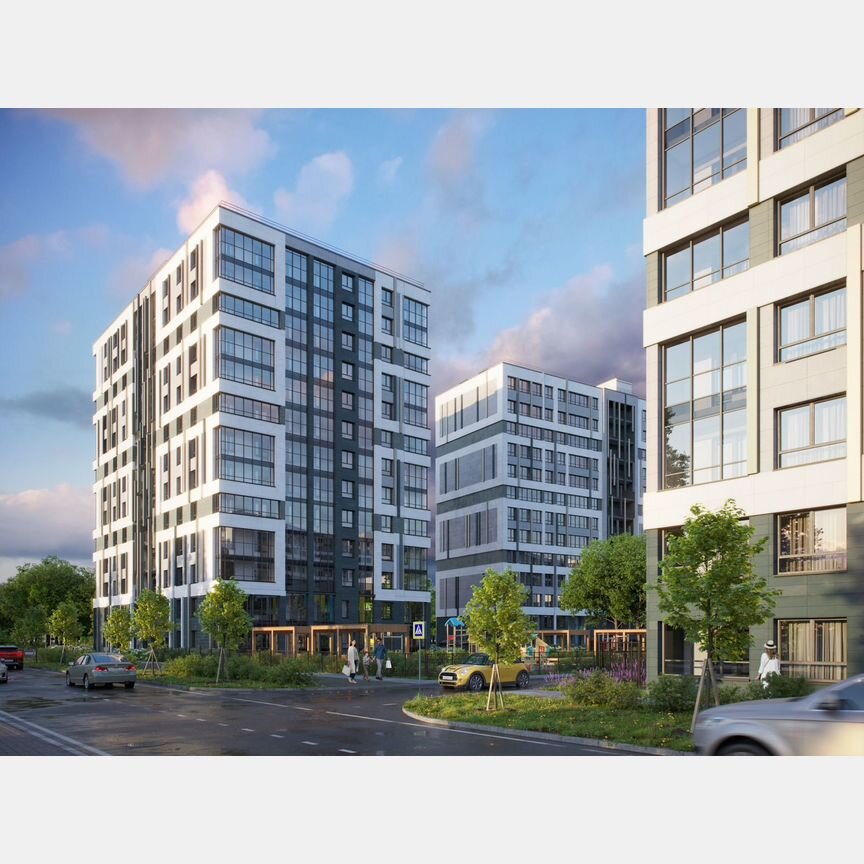 Квартира-студия, 34 м², 10/13 эт.