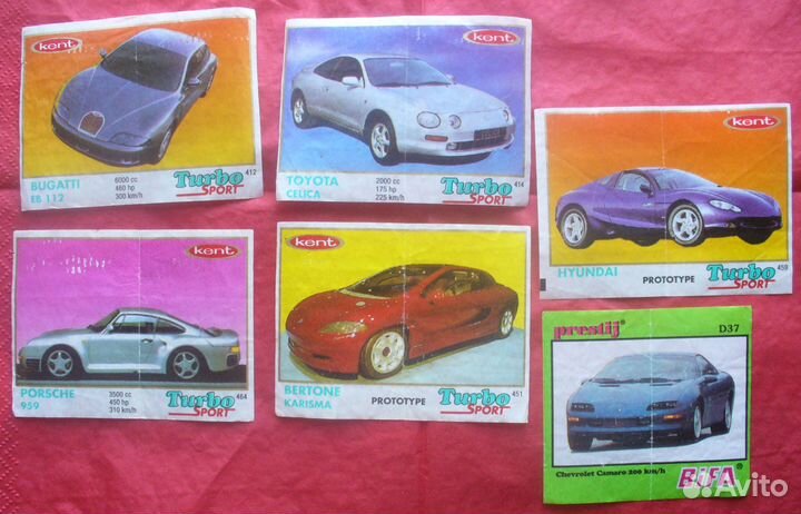 Football Stars (Kent) и Turbo Sport 401-470 мята