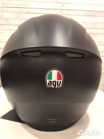 Мотошлем AGV K3 SV черный матовый L