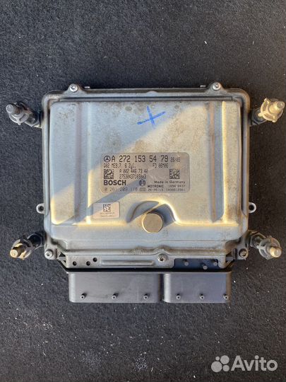 Блок управление двигателя mercedes 211