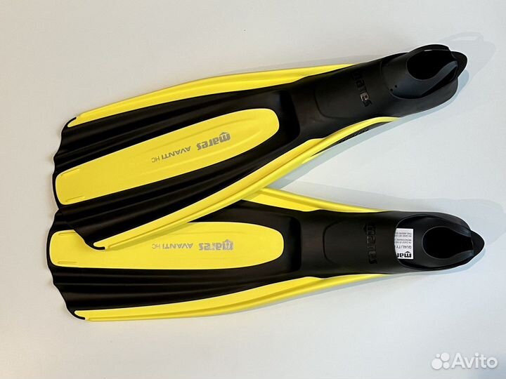 Ласты Mares Avanti HC закрытая пятка 40/41 желтые
