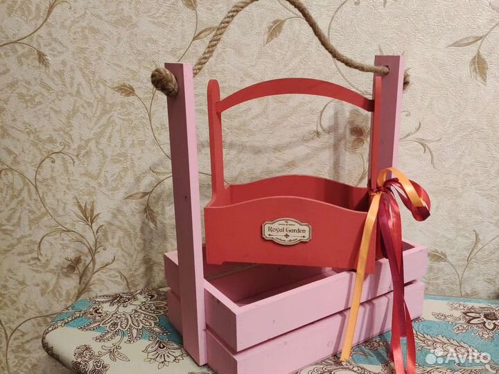 Ящик деревянный подарочный