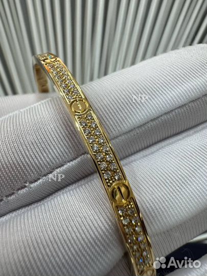 Браслет Cartier Love small c бриллиантами