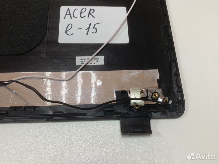 Крышка матрицы ноутбука Acer e15