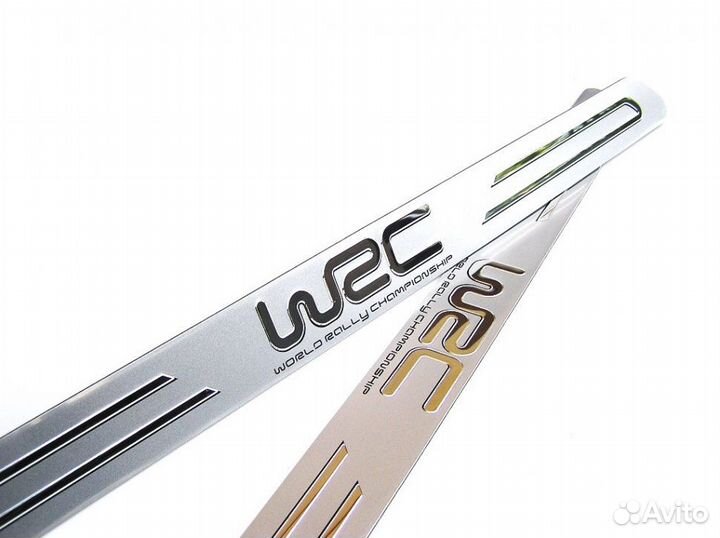 Накладки на пороги универсальные 54*4 WRC