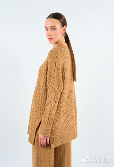 Трикотажный костюм косичка