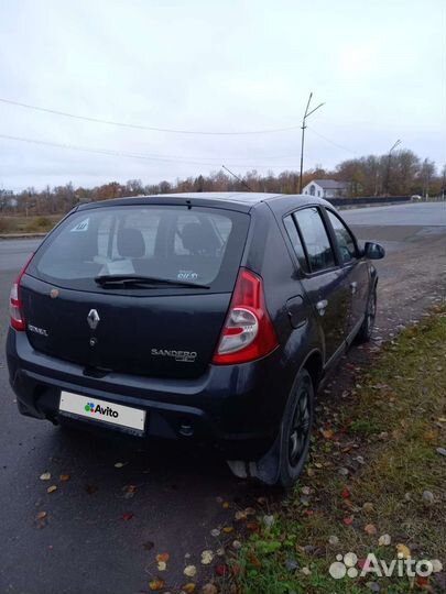 Renault Sandero 1.6 МТ, 2010, 84 000 км