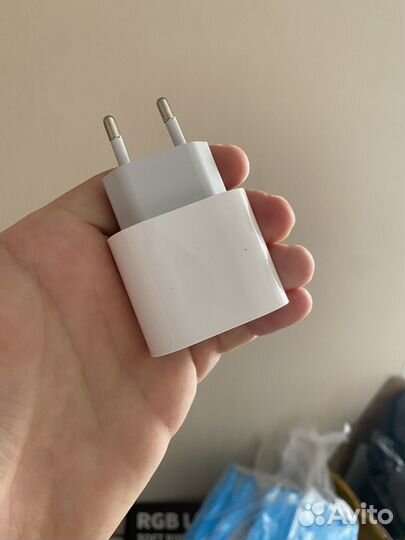 Блок быстрой зарядки iPhone 20W (новый) Premium