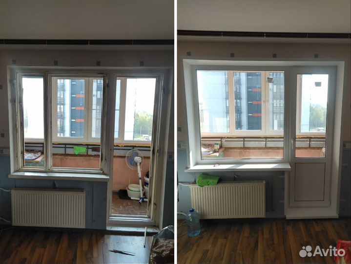 Окна рехау с установкой / установка окон пвх