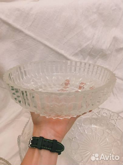 Салатники хрустальные 10 шт