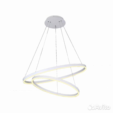 Люстра подвесная в спальню светодиодная