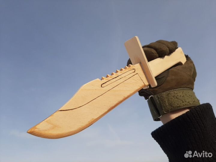 Деревянный макет ножа из Сталкер