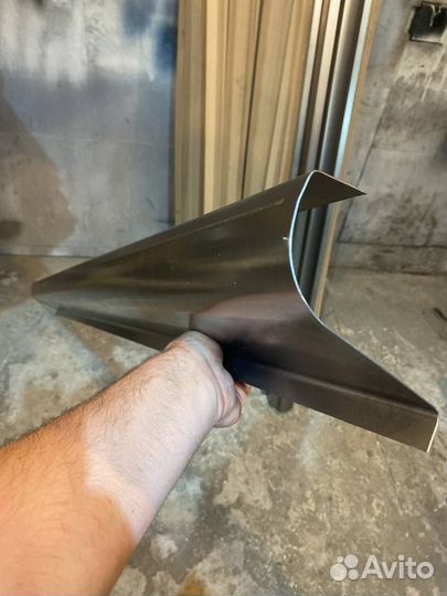 Пороги и арки на Hyundai Santa Fe