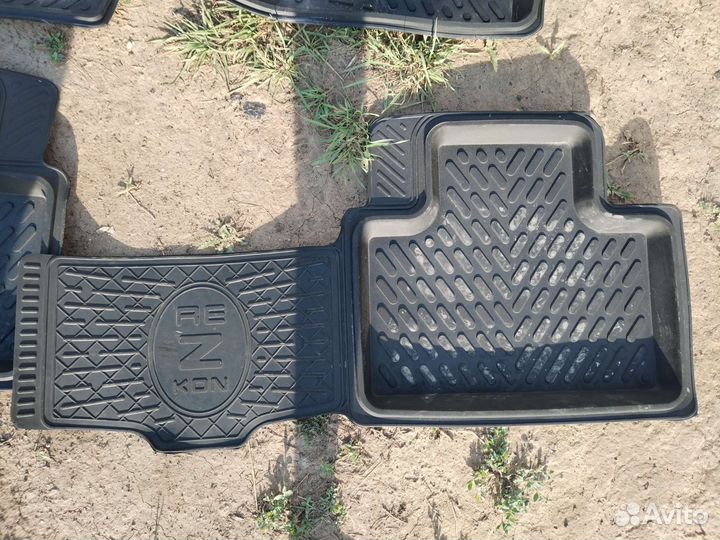 Коврики салона Toyota corolla 120