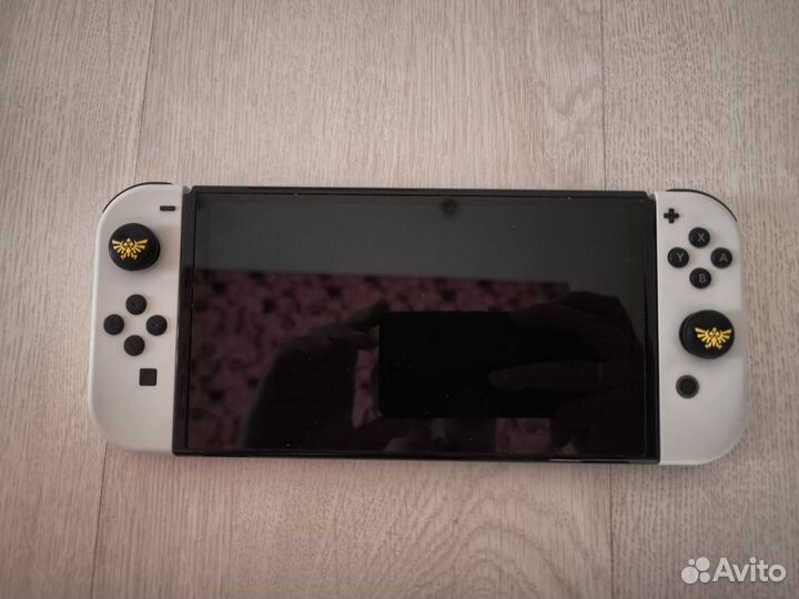 Nintendo switch oled прошитая чип + sd128gb