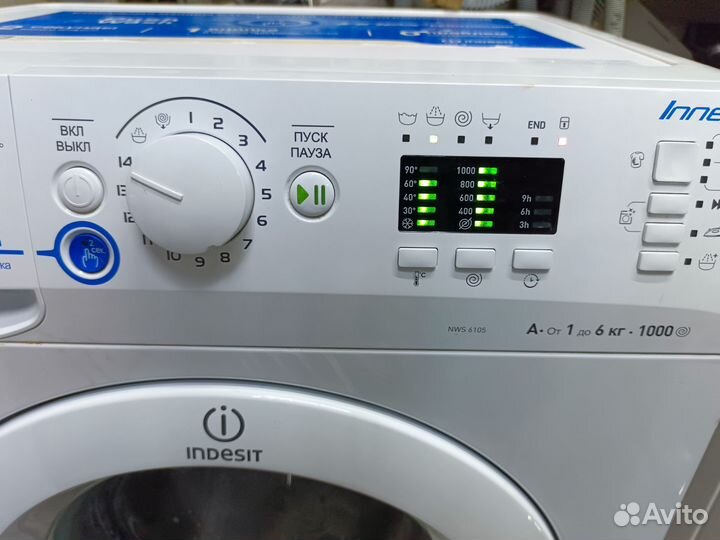 Стиральная машина indesit 6 кг