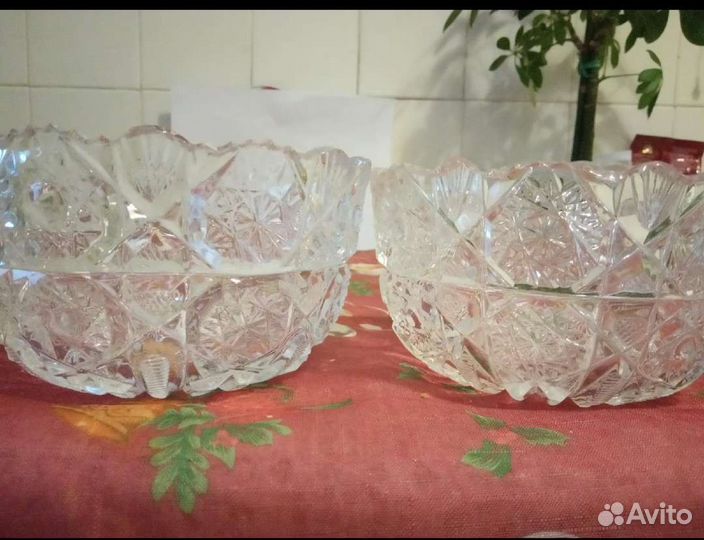 Ваза хрустальная СССР