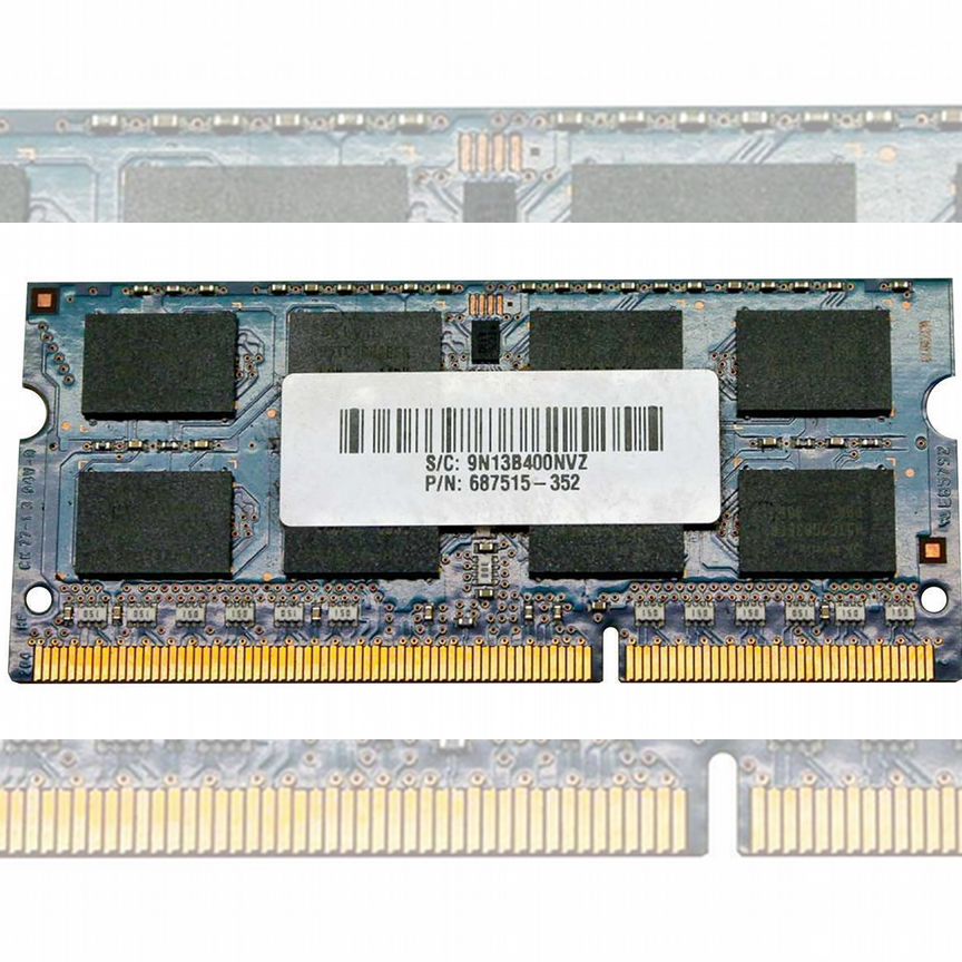 [687515-352] Оперативная Память Hp 4gb 687515-352