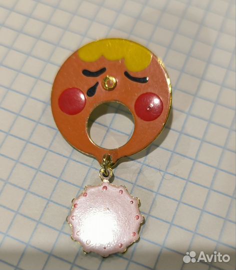 Значок, детская брошь винтаж, советских времён