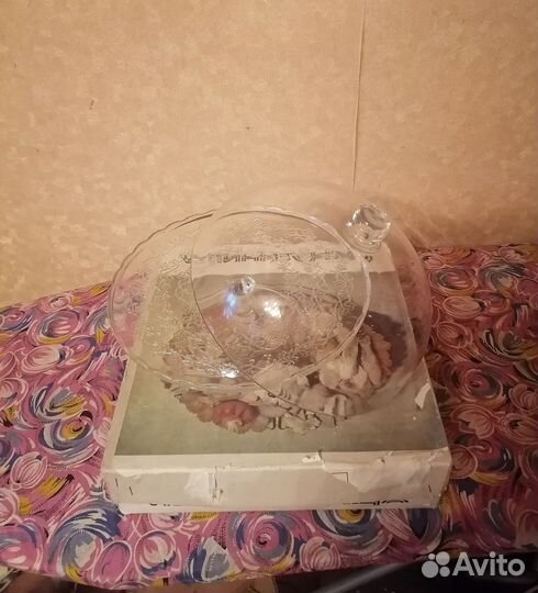 Ваза сервировочая с крышкой