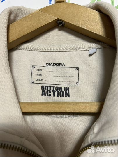 Винтажная зипка Diadora