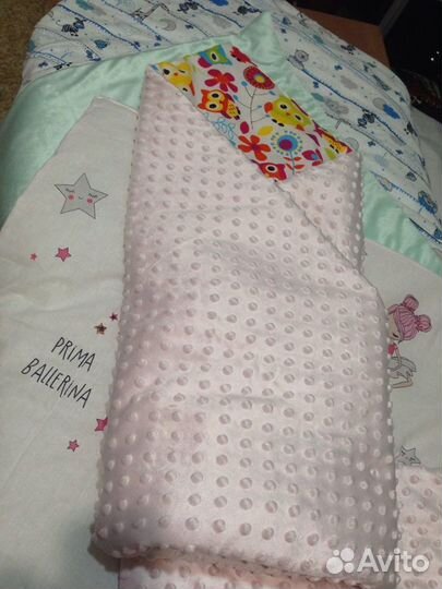 Конверт на выписку,плюшевый