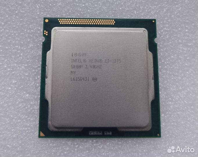 Intel Xeon E3-1275 (аналог i7) LGA1155