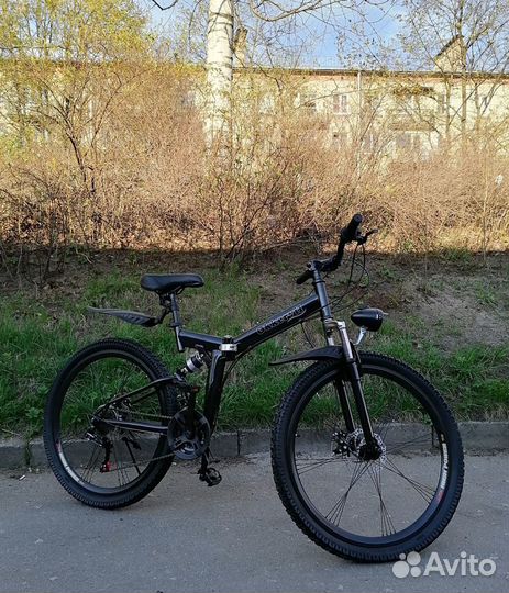 Велосипед складной 2-х подвес Okkervil 21 скор. 2