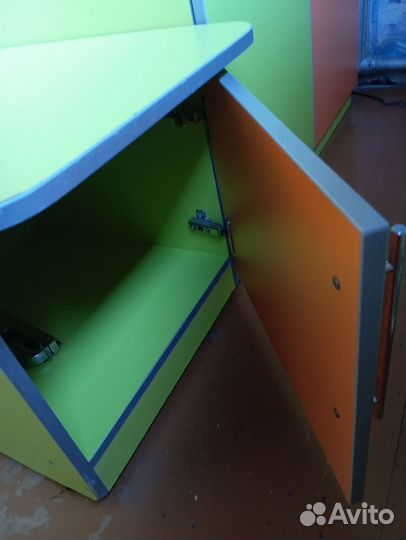 Двухъярусная кровать бу с матрасами