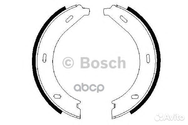 Колодки тормозные барабанные зад 098648760