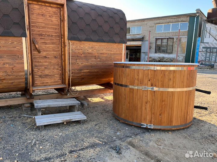 Купель с подогревом / банный чан