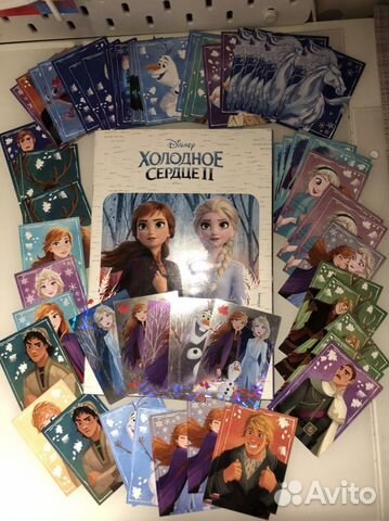 Карточки коллекционные Panini Холодное сердце 2