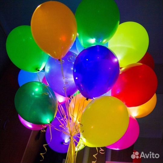 Воздушные шары со светодиодами с доставкой