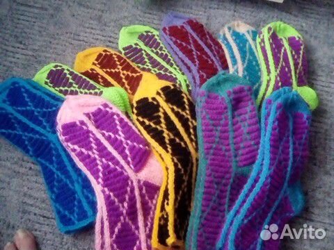 Носки. ручная вязка