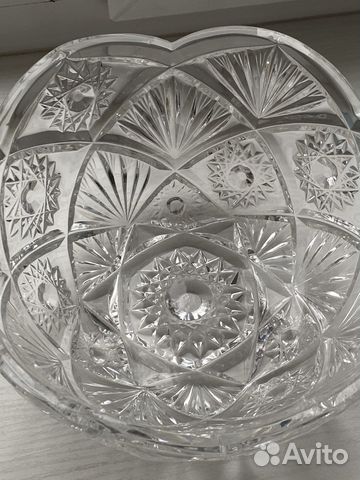 Вазы для фруктов хрусталь