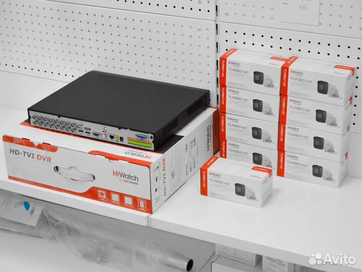 Видеонаблюдение уличное HiWatch 5MP