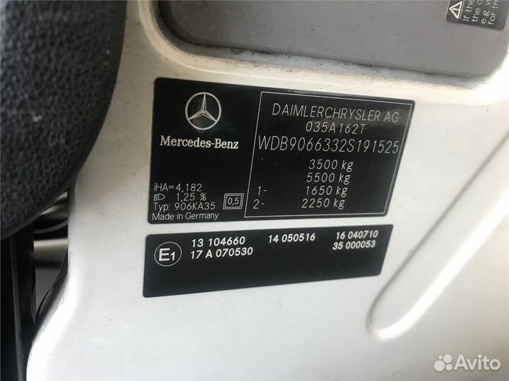 Разбор на запчасти Mercedes Sprinter