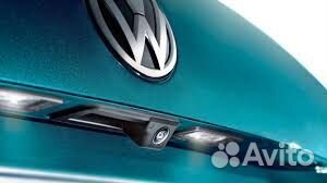 Камера заднего вида VW / Skoda / Audi с омывателем