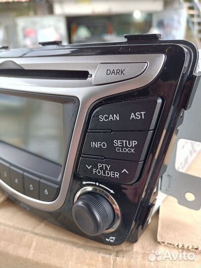 Магнитола hyundai solaris 1