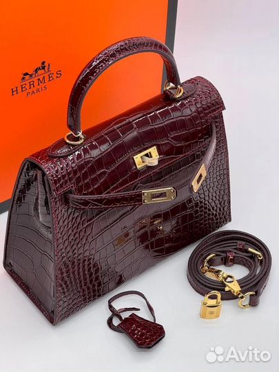 Сумка женская натуральная кожа Hermes